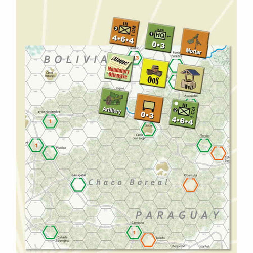 Decision Games -  Strategy And Tactics: World At War 86: The Chaco War 1932-1935