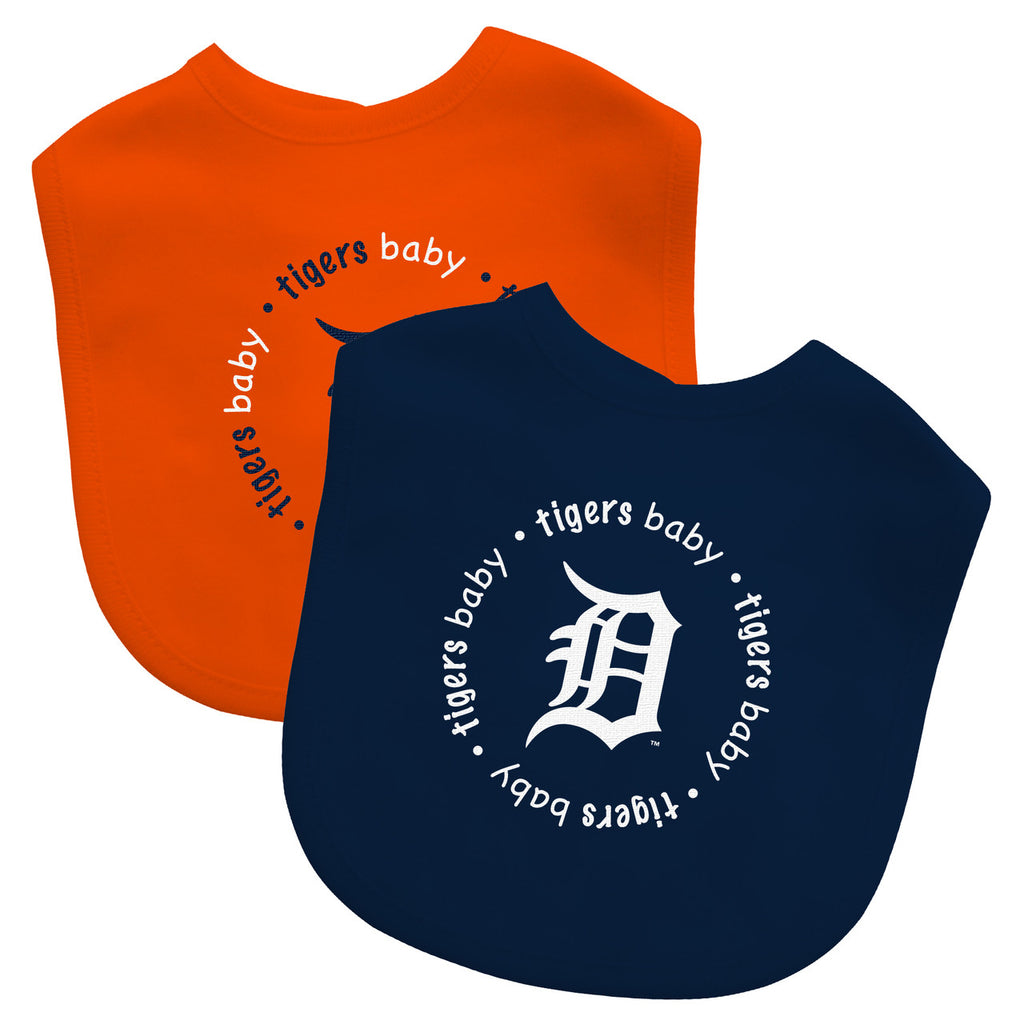 Detroit Tigers Baby Bib 2 Pack - Masterpieces Puzzle Company