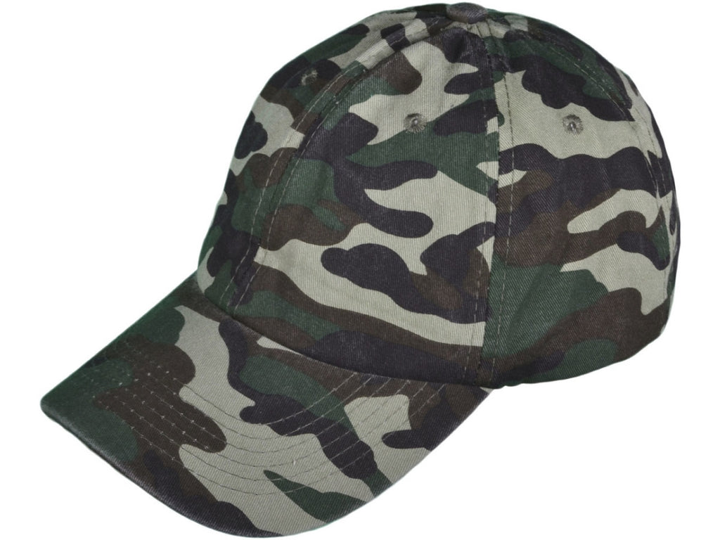 DDI 2340424 Camo Baseball Hat Case of 36