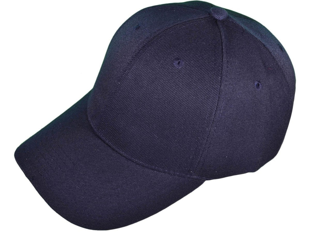 PowerPLay Solid Baseball Cap  Navy - Case of 36