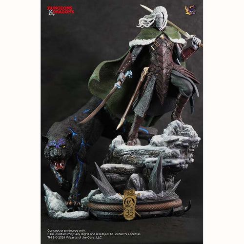 Gatherers' Tavern Pte Ltd -  Gatherers' Tavern: Dungeons And Dragons: Drizzt Do'urden Statue (1:4 Scale) Pre-Order