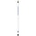 DUKE ENGRAVED BILLIARD CUE WHITE / BLUE - DUKBCE101-JR