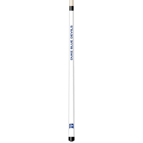 DUKE ENGRAVED BILLIARD CUE WHITE / BLUE - DUKBCE101-JR