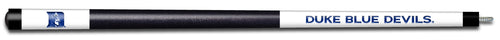 DUKE ENGRAVED BILLIARD CUE WHITE / BLUE - DUKBCE101