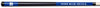DUKE COLOR ENGRAVED BILLIARD CUE WHITE / BLUE - DUKBCE931