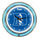 DUKE NEON WALL CLOCK - 14'' BLUE FACE / BLUE NEON - DUKNWC100-14