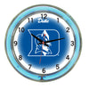 DUKE NEON WALL CLOCK - 18'' BLUE FACE / BLUE NEON - DUKNWC100-18