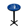 DUKE PEDESTAL PUB TABLE BLUE - DUKPTB501