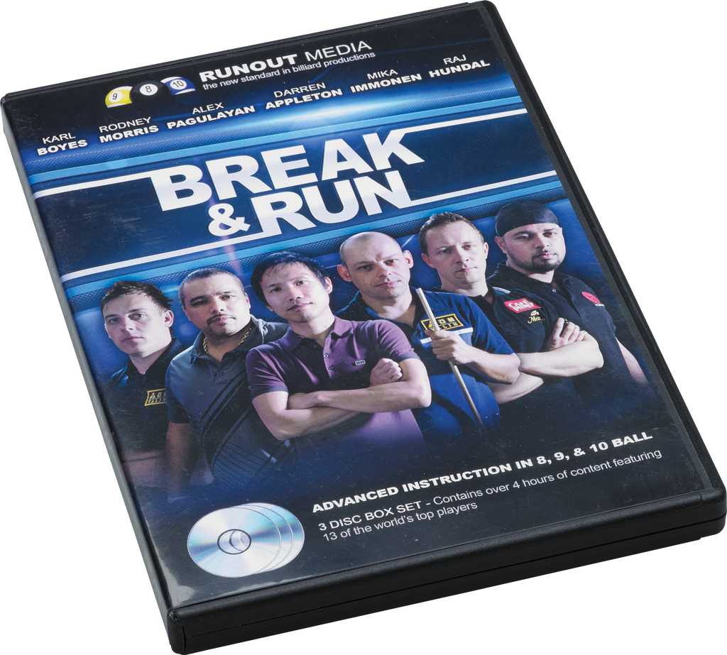 Break & Run DVDBR 3 DVD Set Instructional