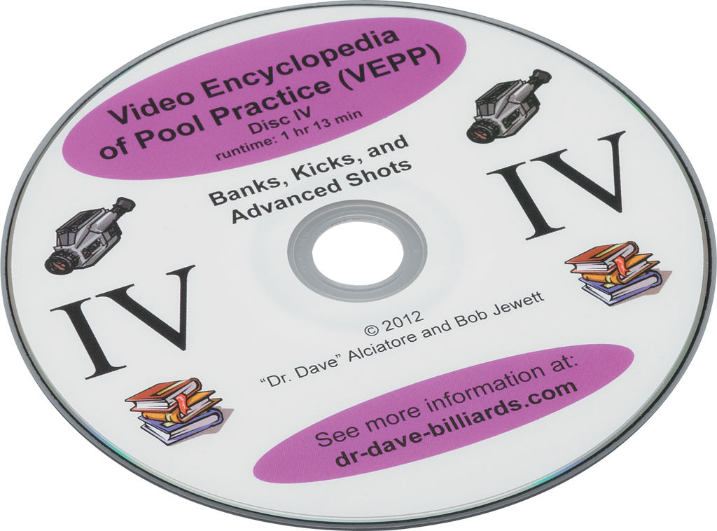 Dr. Dave's DVDEPP4 Pool Practive - Volume 4 - 4 Instructional