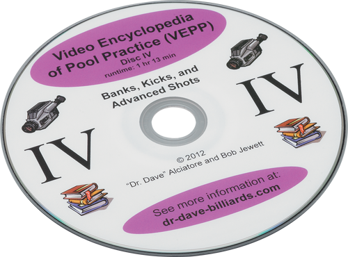 Dr. Dave's DVDEPP4 Pool Practive - Volume 4 - 4 Instructional