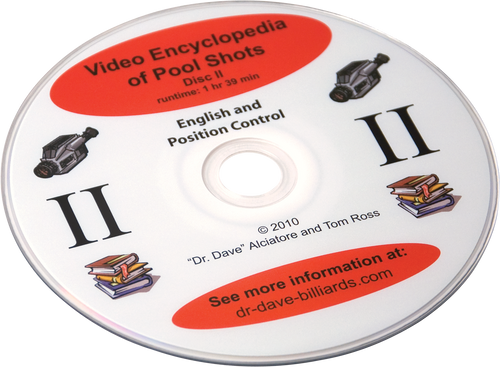 Dr. Dave's DVDEPS2 Pool Shots - Volume 2 - 2 Instructional