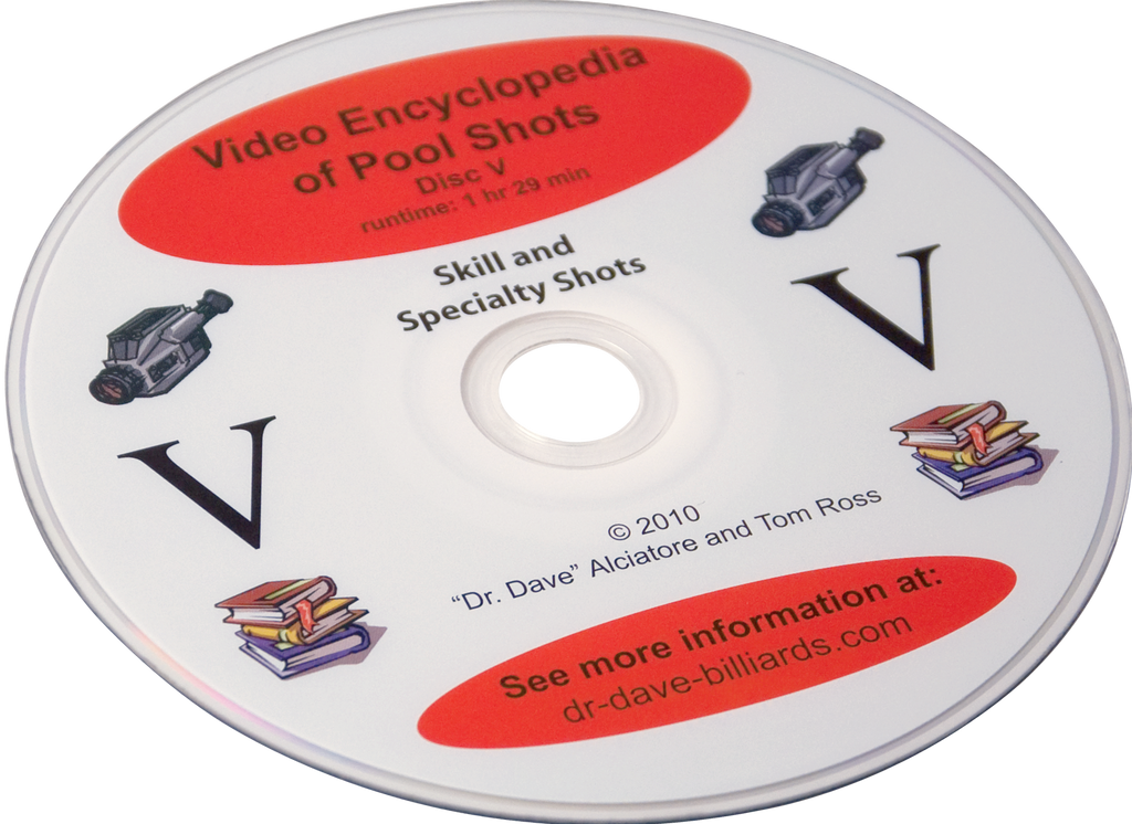 Dr. Dave's DVDEPS5 Pool Shots - Volume 5 - 5 Instructional