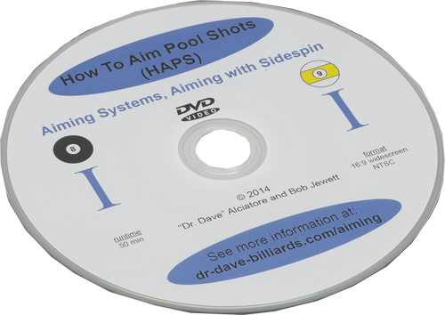 Dr. Dave's DVDHAPS1 How to Aim Pool Shots - 1 Instructional
