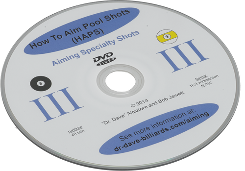 Dr. Dave's DVDHAPS3 How to Aim Pool Shots - 3 Instructional