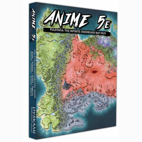 Dyskami Publishing -  Anime 5E Rpg: Folstavia Map Pack