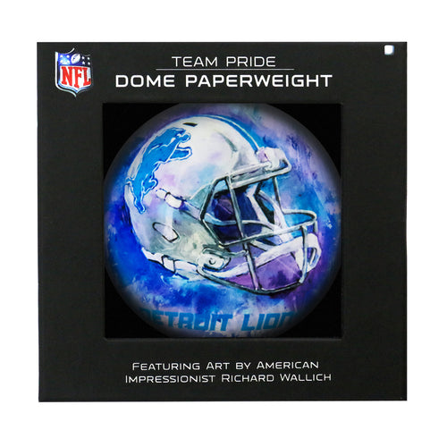 Detroit Lions Paperweight Domed - Sporticulture