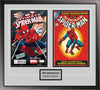 Double Comic Book Frame with Engraving in Classic Moulding