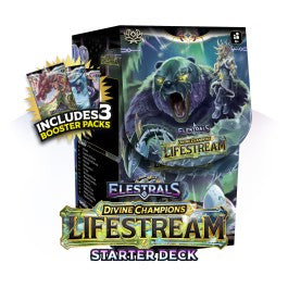 Elestrals - Elestrals Tcg: Divine Champions Lifestream - Khione Starter Deck Display