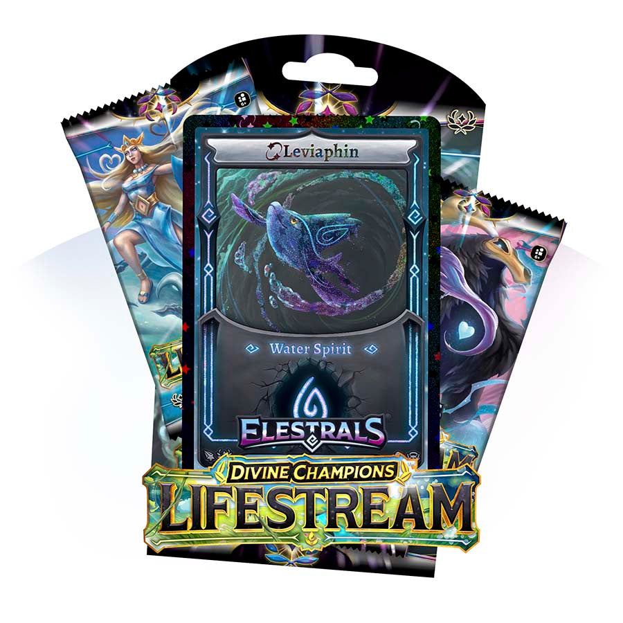 Elestrals Llc -  Elestrals Tcg: Lifestream: Reverse Stellar Leviaphin Blister Pre-Order