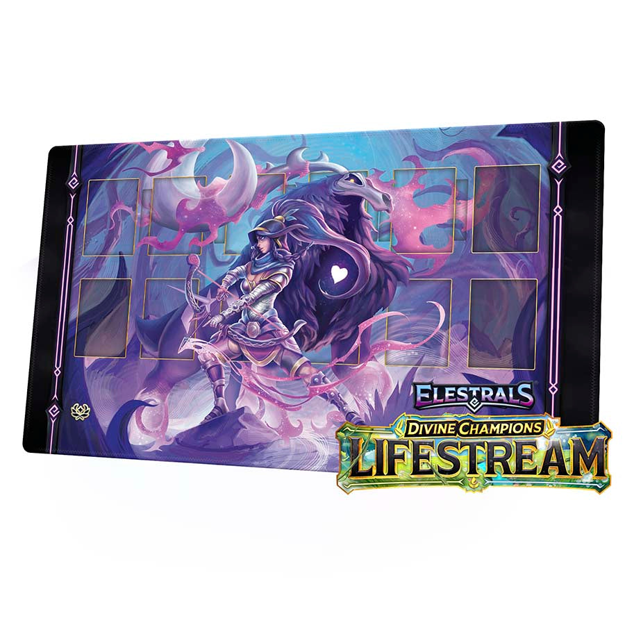 Elestrals Llc -  Elestrals Tcg: Lifestream: Posthumoose (Champion Of Artemis) Playmat Pre-Order