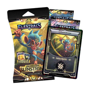 Elestrals TCG: Divine Champions - Sunstrike: Stellar Luminape Double Blister Pack - Elestrals LLC