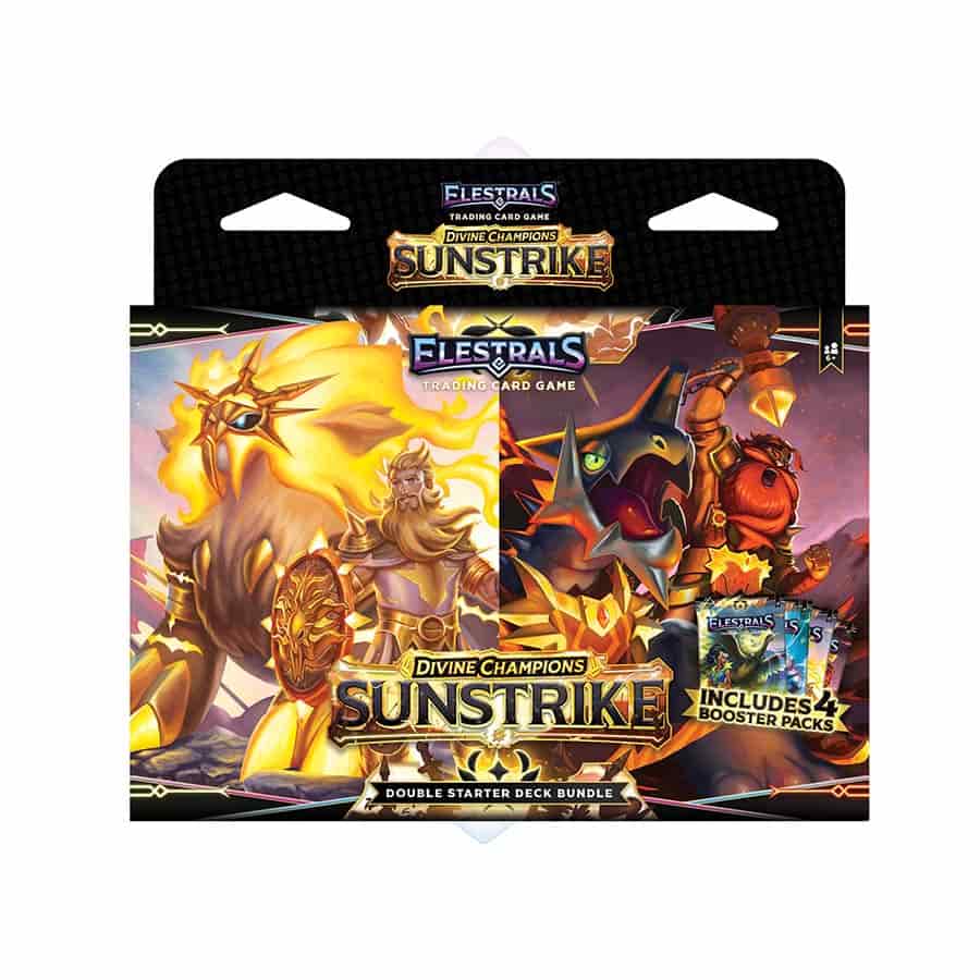 Elestrals Llc -  Elestrals Tcg: Divine Champions: Sunstrike: Ares Versus Hephaestus Double Starter Deck Pre-Order