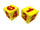 Active Athlete 5 in. Foam Dice with Numbers - Set of 2