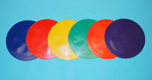 Everrich EVB-0011-2 9 in. Round Mats  Set of 12 - Green