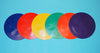 Active Athlete 9 in. Round Mats  Set of 12 - Red