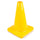 Active Athlete 12 in. Height Plastic Cones - Yellow