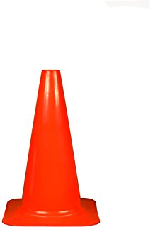 Active Athlete 15 in. Height Plastic Cones - Red