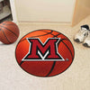 Fanmats - Miami University (OH) Basketball Mat 27'' diameter