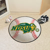 Fanmats - North Dakota State University Baseball Mat 27'' diameter