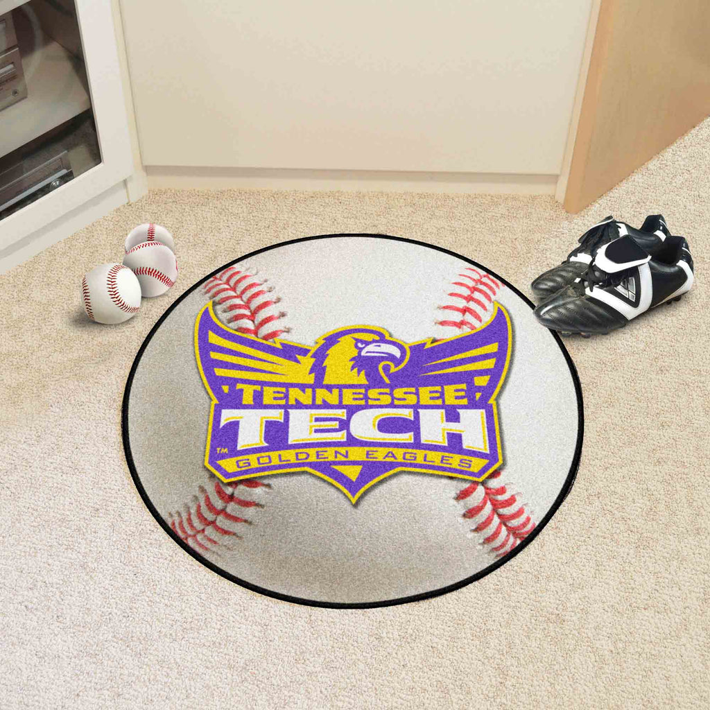 Fanmats - Tennessee Technological University Baseball Mat 27'' diameter
