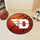 Fanmats - University of Dayton Basketball Mat 27'' diameter