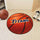 Fanmats - Cal State - Fullerton Basketball Mat 27'' diameter