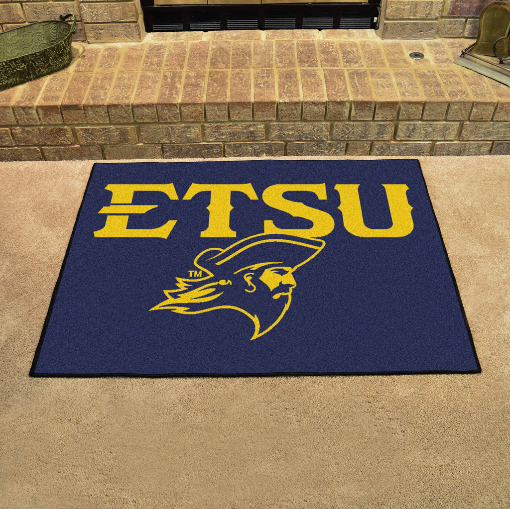 Fanmats - East Tennessee State University All-Star Mat 33.75''x42.5''