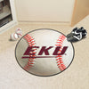 Fanmats - Eastern Kentucky University Baseball Mat 27'' diameter