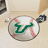 Fanmats - University of South Florida Baseball Mat 27'' diameter