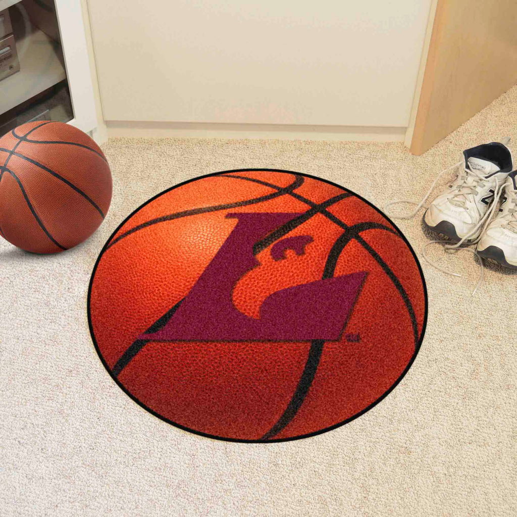 Fanmats - University of Wisconsin-La Crosse Basketball Mat 27'' diameter