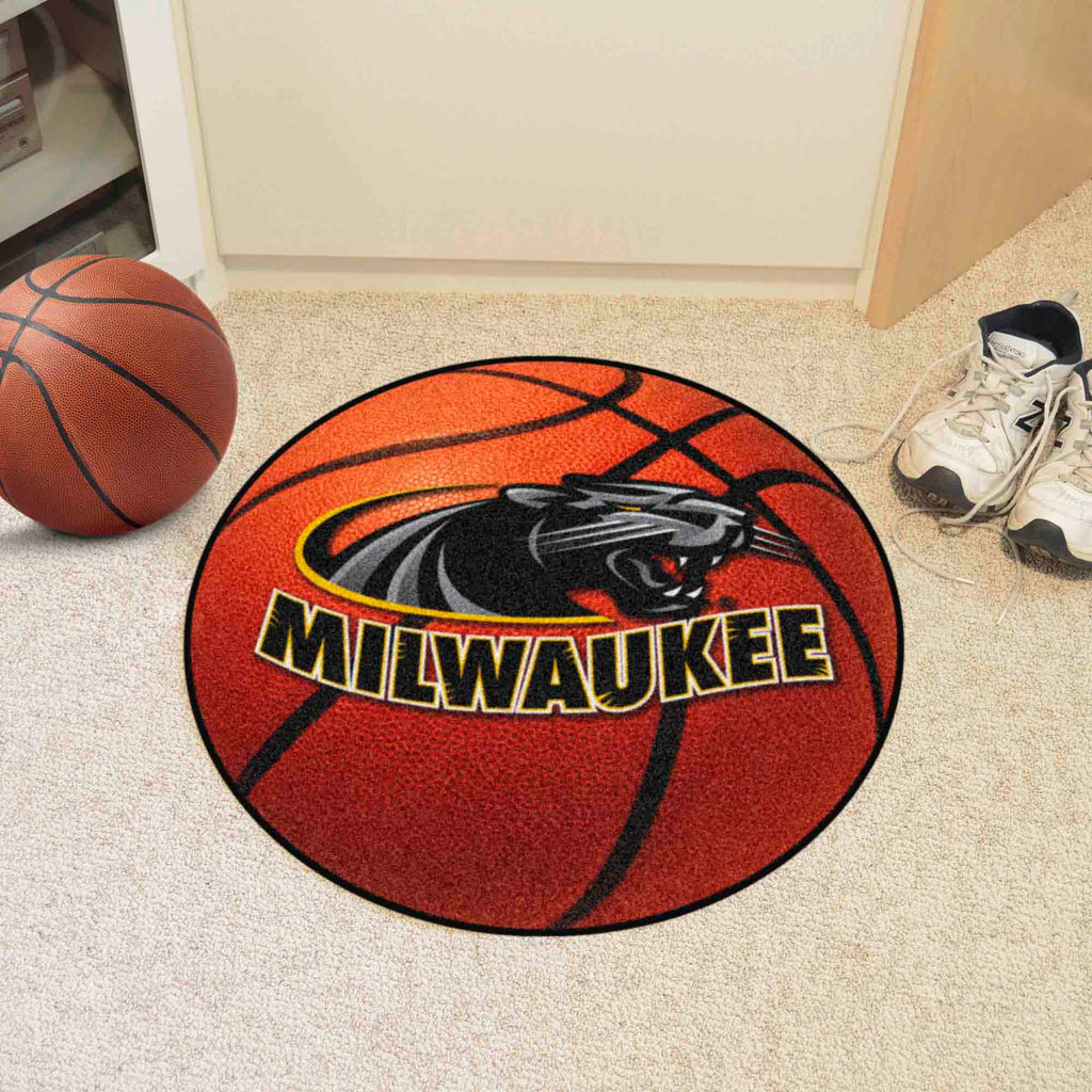 Fanmats - University of Wisconsin-Milwaukee Basketball Mat 27'' diameter