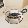 Fanmats - University of Wisconsin-Milwaukee Baseball Mat 27'' diameter
