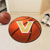 Fanmats - Vanderbilt University Basketball Mat 27'' diameter