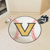 Fanmats - Vanderbilt University Baseball Mat 27'' diameter