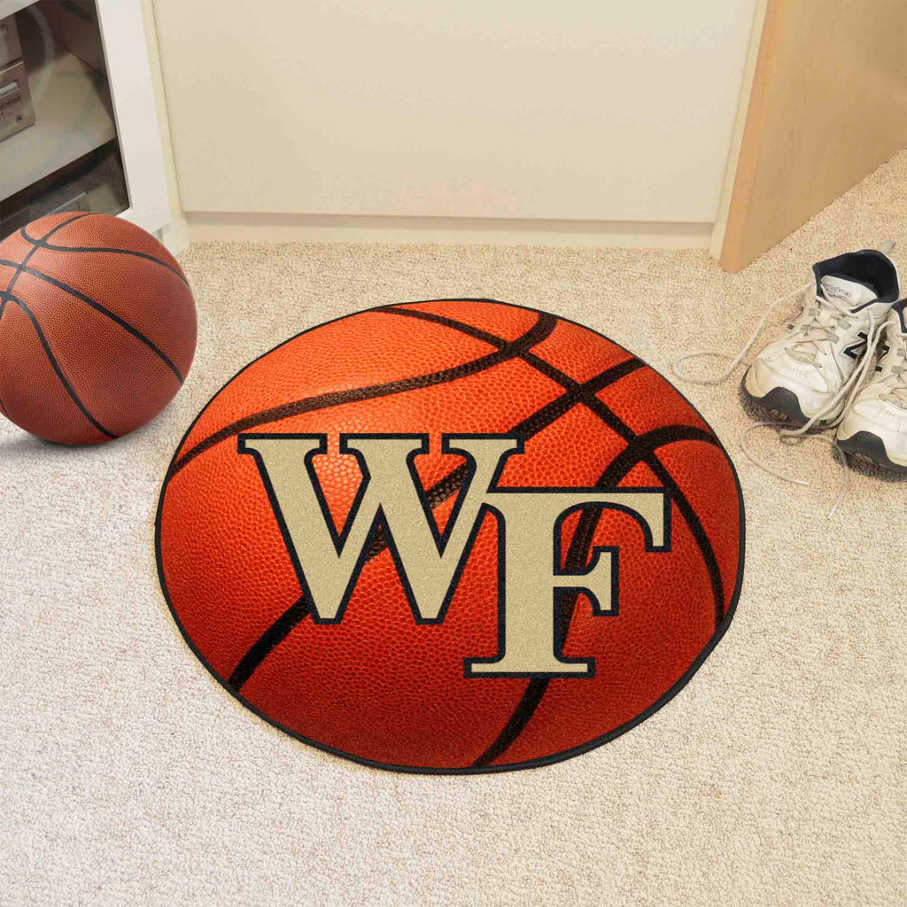 Fanmats - Wake Forest University Basketball Mat 27'' diameter