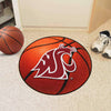 Fanmats - Washington State University Basketball Mat 27'' diameter