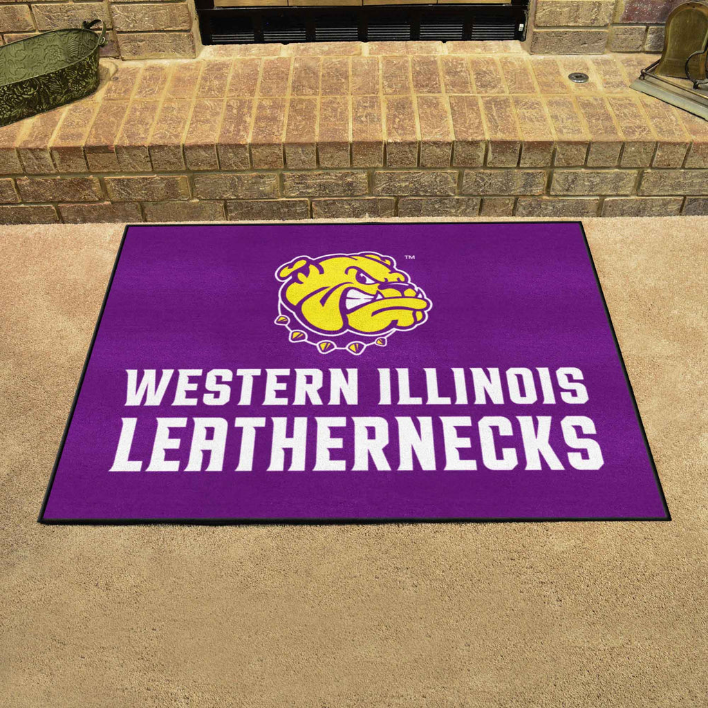 Fanmats - Western Illinois University All-Star Mat 33.75''x42.5''