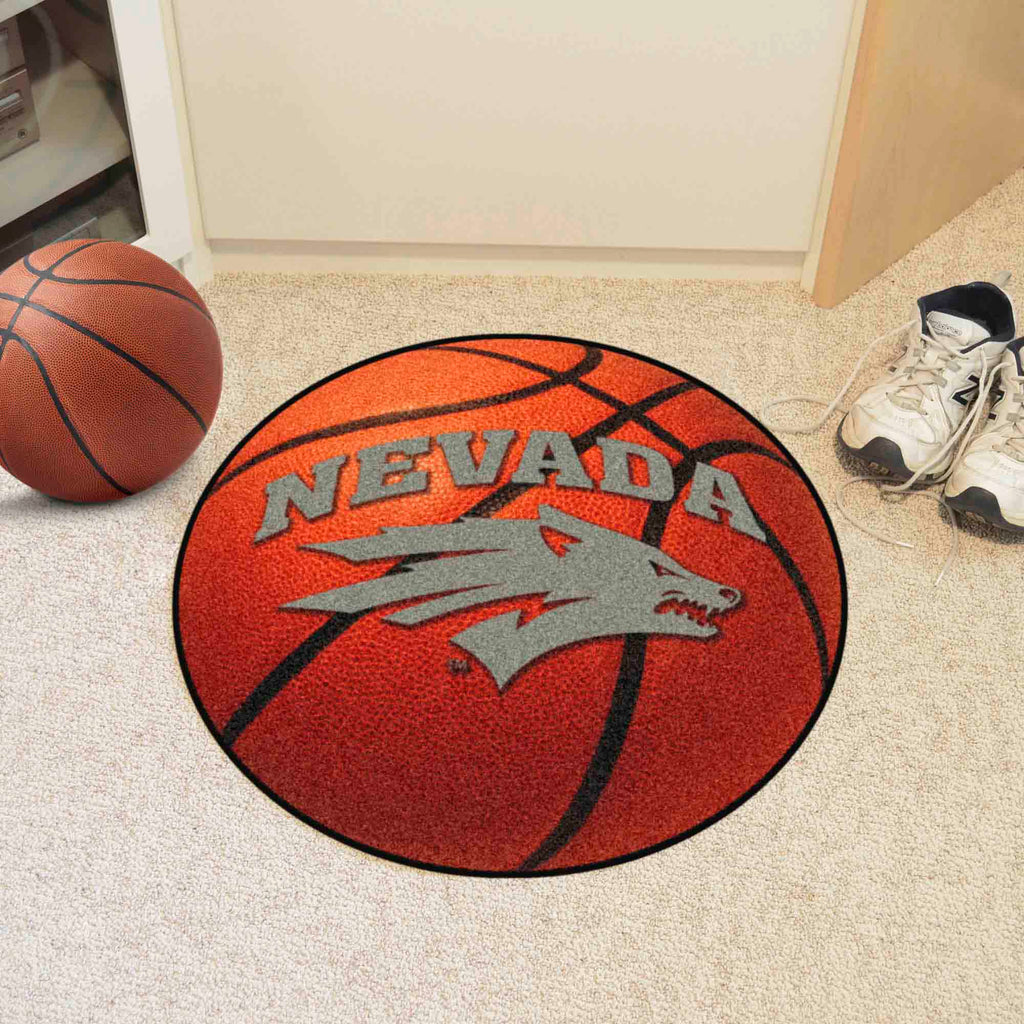 Fanmats - University of Nevada Basketball Mat 27'' diameter