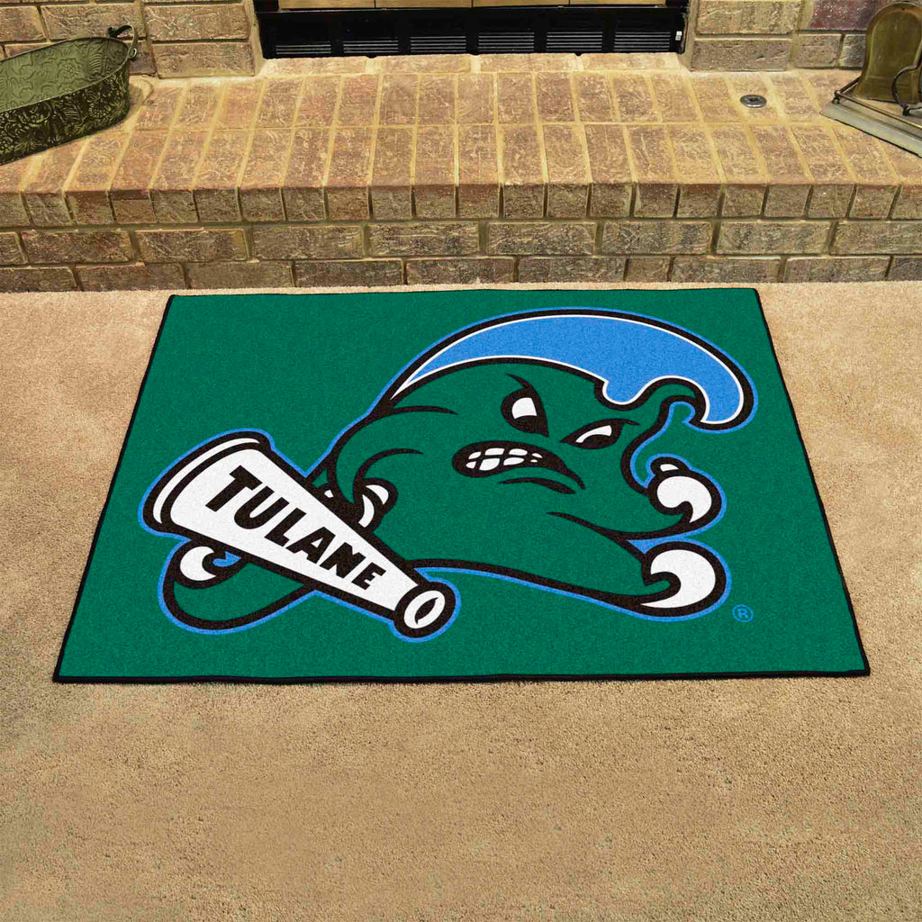 Fanmats - Tulane University All-Star Mat 33.75''x42.5''